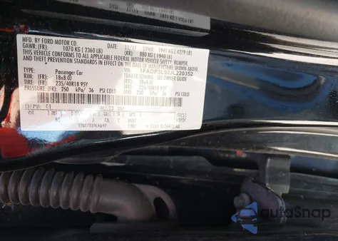 2018 Ford Focus St from USA, damaged, VIN 1FADP3L92JL220352